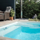 Композитний керамічний басейн Rhino Pools Monaco 1000 Shadow Grey (1000 х 370 х 150 см)