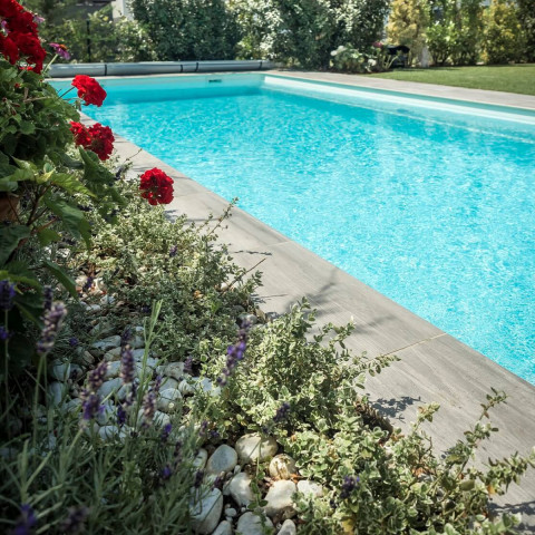 Композитний керамічний басейн Rhino Pools Monaco 1000 Steel Grey (1000 х 370 х 150 см)