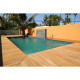 Композитний керамічний басейн Rhino Pools Monaco 850 Steel Grey (850 х 370 х 150 см)
