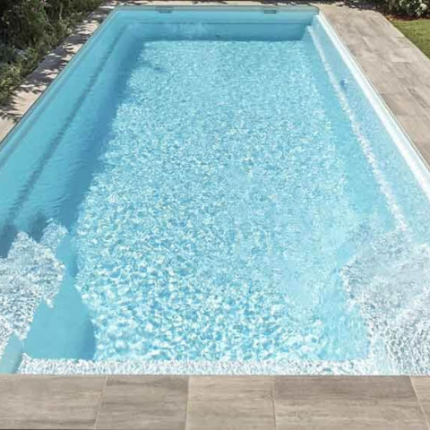 Композитний керамічний басейн Rhino Pools Euphoria Steel Grey (600 х 300 х 145 см)