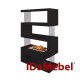 Камінокомплект електричний Dimplex IDaMebel AvantGarde L білий з каміном Cassette 600
