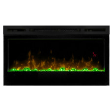 Електрокамін з обігрівом, кристалами, кольорами декоративний Dimplex Prim BLF3451 чорний універсальний