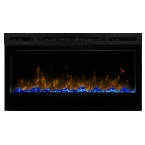 Електрокамін з обігрівом, кристалами, кольорами декоративний Dimplex Prim BLF3451 чорний універсальний