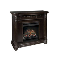Камінокомплект електричний Dimplex Roma Espresso коричневий з ефектом полум'я OPTIFLAME