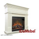 Камінокомплект електричний Dimplex IDaMebel New York білий з каміном Symphony DF2608