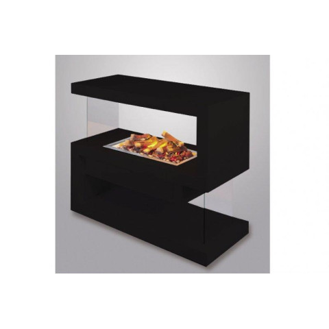 Камінокомплект електричний Dimplex IDaMebel Avantgarde M білий з каміном Cassette 600
