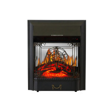 Електрокамін з обігрівом, звуком та ефектом полум'я декоративний Royal Flame Majestic FX M Black вбудований