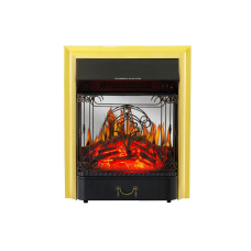 Електрокамін з ефектом полум'я декоративний Royal Flame Majestic FX M Brass вбудований