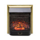 Електрокамін з ефектом полум'я декоративний Royal Flame Majestic FX M Brass вбудований