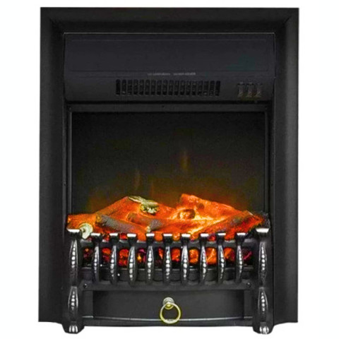 Камінокомплект електричний Dimplex IDaMebel Gemma Brown коричневий з каміном Fobos Black