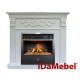 Камінокомплект електричний Dimplex IDaMebel Marseille білий з каміном ETNA SF05