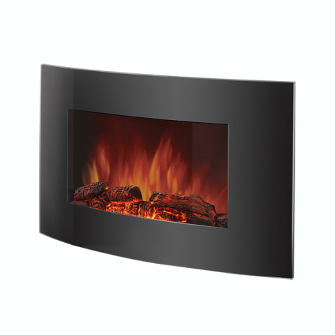 Електрокамін для обігріву Electrolux EFP/W-1200URLS Black (88.5 х 56 см)
