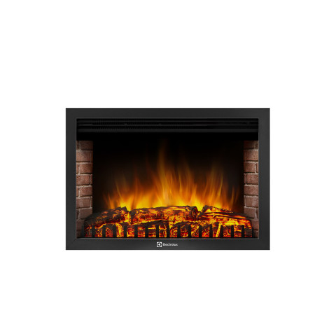 Електрокамін для обігріву Electrolux EFP/P-3020LS Black (76.5 х 53.4 см)