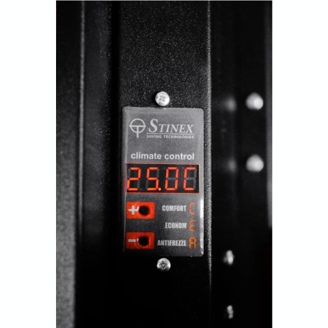 Обігрівач керамічний до 18 м2 Stinex PLC-T 700-1400/220 4L білий (60 х 120 см) 1400 Вт з терморегулятором та програматором