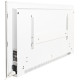 Металічний конвектор з терморегулятором і програмою Stinex PL-T 350-700/220 4L White (80 x 49 см)