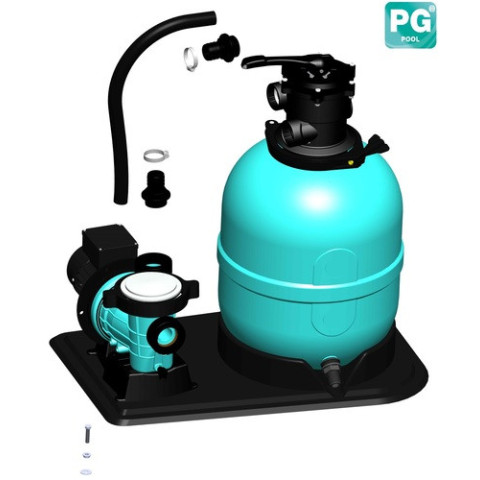 Фільтраційна установка для басейну PG PREMIUM PG-021923FU 15 м³/год фільтр 615 мм для 150 кг піску