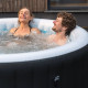 Надувний СПА-джакузі Bestway Lay-Z-Spa Miami круглий 180x66 см 2-4-місний аеромасаж