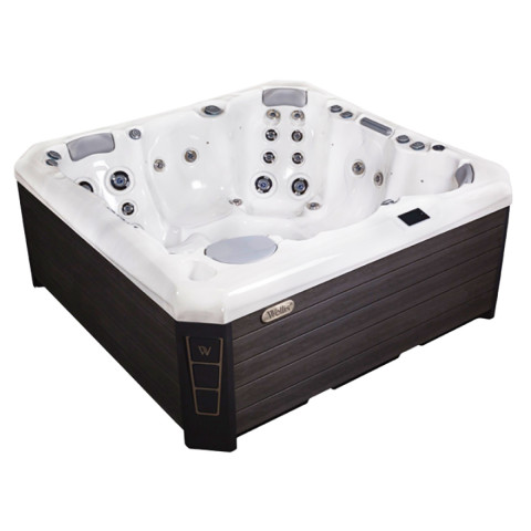 Гідромасажний СПА-басейн Wellis Malaga 218x218x90 см 5-6-місний 40+ форсунок Угорщина