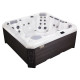 Гідромасажний СПА-басейн Wellis Malaga 218x218x90 см 5-6-місний 40+ форсунок Угорщина