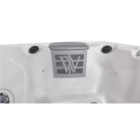 Гідромасажний СПА-басейн Wellis Malaga 218x218x90 см 5-6-місний 40+ форсунок Угорщина