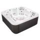 Гідромасажний СПА-басейн Wellis Venus 215x215x87 см 5-місний 40+ форсунок Угорщина