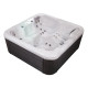 Гідромасажний СПА-басейн Wellis Venus 215x215x87 см 5-місний 40+ форсунок Угорщина