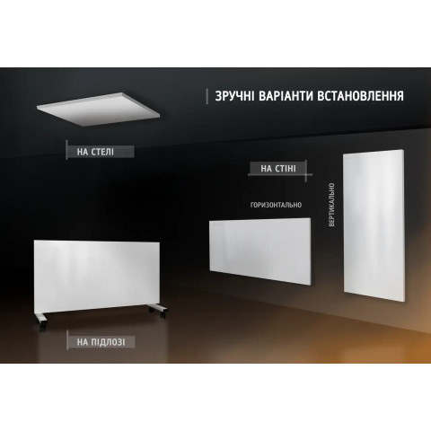Металокерамічний обігрівач до 20 м2 Uden-900 