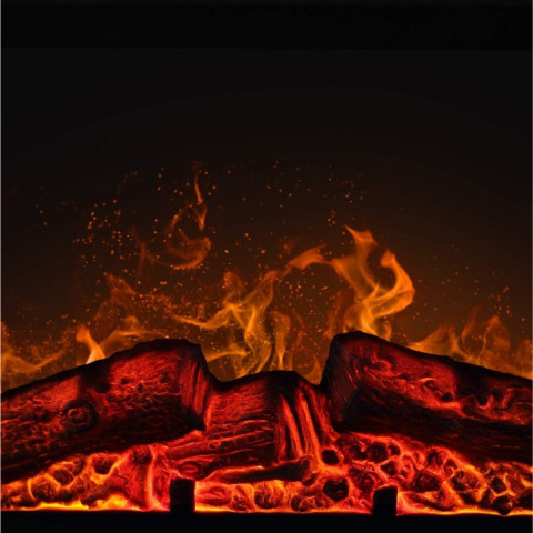 Електричний камінокомплект ArtiFlame Lauritz AF23S білий б'янко (97.5 х 113 см), зі звуком
