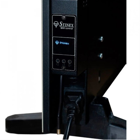 Обігрівач керамічний до 16 м2 Stinex PLC-T 500-1000/220 Wi-Fi лофт (45 х 90 см) 1000 Вт з терморегулятором