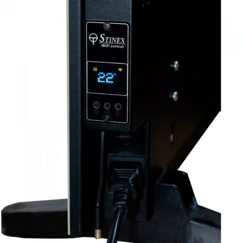 Обігрівач керамічний до 18 м2 Stinex PLC-T 700-1400/220 Wi-Fi лофт (60 х 120 см) 1400 Вт з терморегулятором