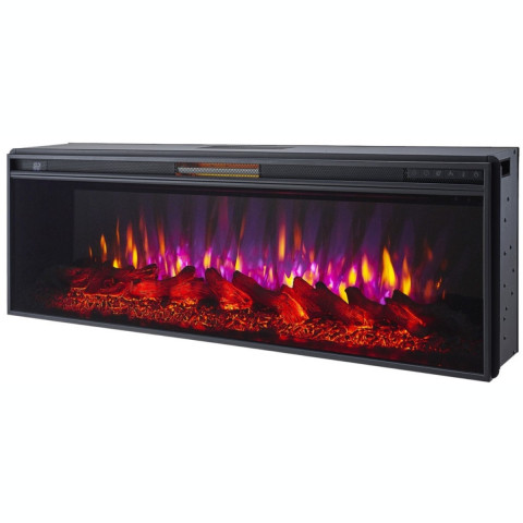 Електричний камінокомплект ArtiFlame Sacramento AF50 білий б'янко (76.8 х 170.5 см), зі звуком