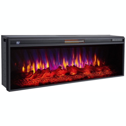 Електричний камінокомплект ArtiFlame Sacramento AF50 білий б'янко (76.8 х 170.5 см), зі звуком