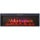 Електричний камінокомплект ArtiFlame Sacramento AF50 білий б'янко (76.8 х 170.5 см), зі звуком