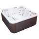 Гідромасажний СПА-басейн Wellis Pluto 200x200x89 см 4-5-місний 35+ форсунок Угорщина
