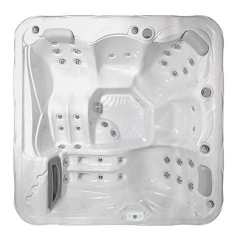 Гідромасажний СПА-басейн Wellis Pluto 200x200x89 см 4-5-місний 35+ форсунок Угорщина