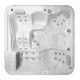 Гідромасажний СПА-басейн Wellis Pluto 200x200x89 см 4-5-місний 35+ форсунок Угорщина