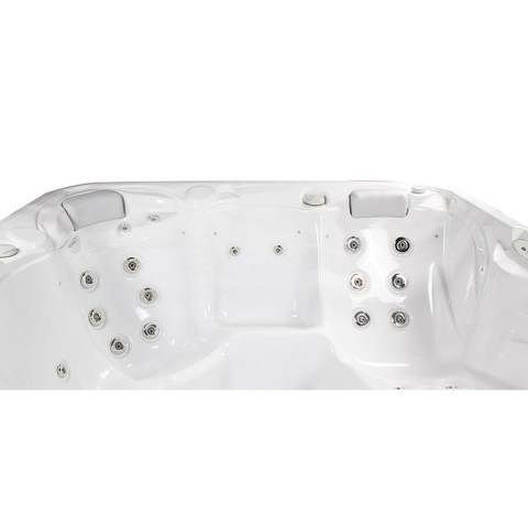 Гідромасажний СПА-басейн Wellis Pluto 200x200x89 см 4-5-місний 35+ форсунок Угорщина