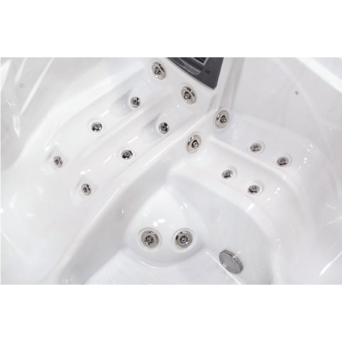 Гідромасажний СПА-басейн Wellis Pluto 200x200x89 см 4-5-місний 35+ форсунок Угорщина