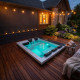 Гідромасажний СПА-басейн Classic Budget SPA Paris 5 220x195x79 см 5-місний 30+ форсунок