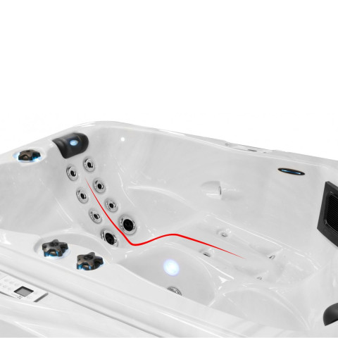 Гідромасажний СПА-басейн Passion Spas Renew 208x155x83 см 3-місний 30 форсунок Нідерланди