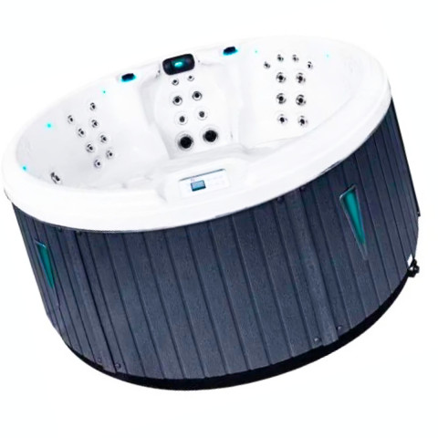 Гідромасажний СПА-басейн Passion Spas Pure Recharge 200x200x85 см 5-місний 40 форсунок Нідерланди