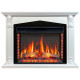 Камінокомплект ArtiFlame Praga AF33 білий б'янко (99.5 х 138.8 см)