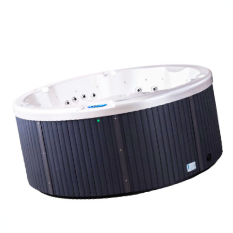 Гідромасажний СПА-басейн BestSpas Orbit 182x182x80 см 4-місний 20+ форсунок гідромасаж