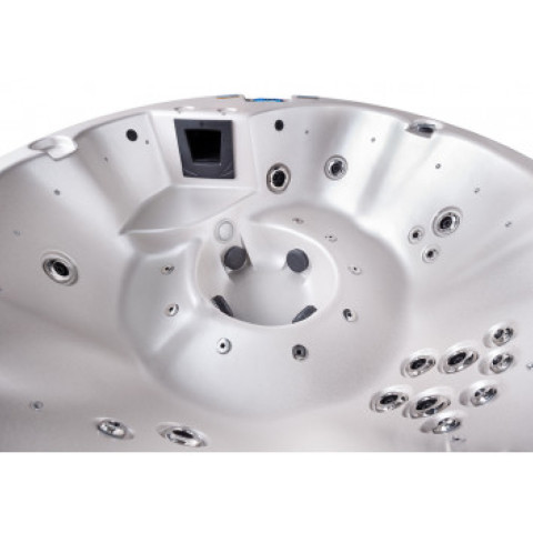 Гідромасажний СПА-басейн BestSpas Orbit 182x182x80 см 4-місний 20+ форсунок гідромасаж