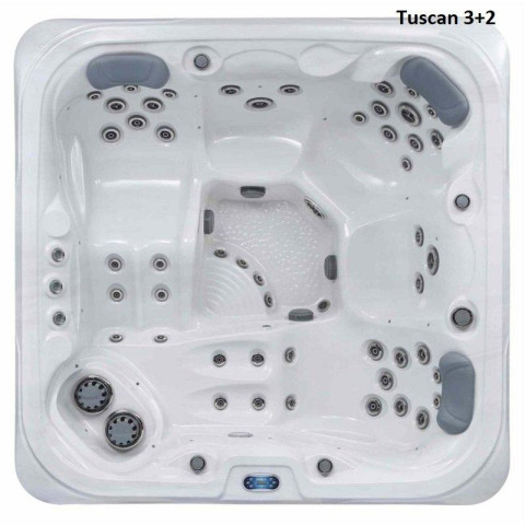 Гідромасажний СПА-басейн Tuscan Deep 230x230x100 см 5-місний гідромасаж