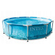 Каркасний басейн Intex 305x76 см круглий для дітей без фільтра 4,5 м³ морський принт (28206)