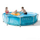 Каркасний басейн Intex 305x76 см круглий для дітей без фільтра 4,5 м³ морський принт (28206)