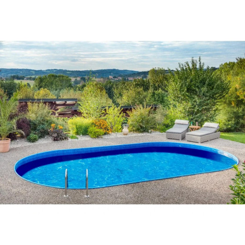 Лайнер блакитний 7х3,5х1,5м, для басейну IBIZA, товщиною 0,8мм