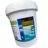 Швидкорозчинний хлор шок для басейну Barchemicals PG-35 Biclor 56 5 кг (таблетки по 20 г). Швидкий хлор