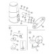 Дозатор ГХК hth 50-300 м3 EASIFLO 1, для басейнів (для hth BRIQUETTE), Франція